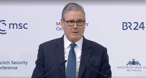 Starmer at Munich: U.K. To Deploy Aircraft Carrier to Arctic This Year 'To Deter Russian Aggression'