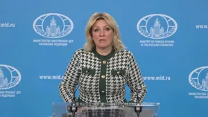Zakharova Castigates U.S. Operation in Attempted Regime Change In Iran