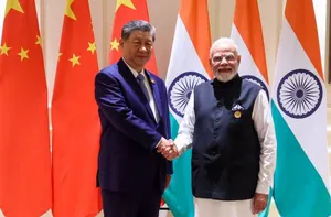 Xi and Modi Meet at the BRICS Summit
