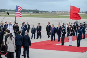Xi Jinping Arrives in Washington for Three-Day State Visit