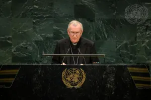 Parolin at UN: Lethal Force 'Must Remain Under Effective, Self-Aware, and Responsible Human Control'