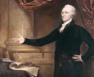Alexander Hamilton portrait by John Trumbull