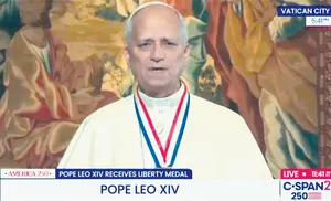 National Constitution Center of Philadelphia Presents Pope Leo XIV the Liberty Medal