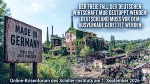 Schiller Institute Holds Forum on the Economic Breakdown in Germany, and How to Stop It