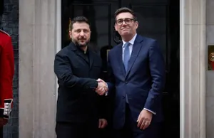 Zelensky in London Gets Assurances, Meets the King