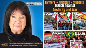 Farmers, Truckers, Students March Against Austerity and War—Schiller Institute Webcast with Helga Zepp-LaRouche