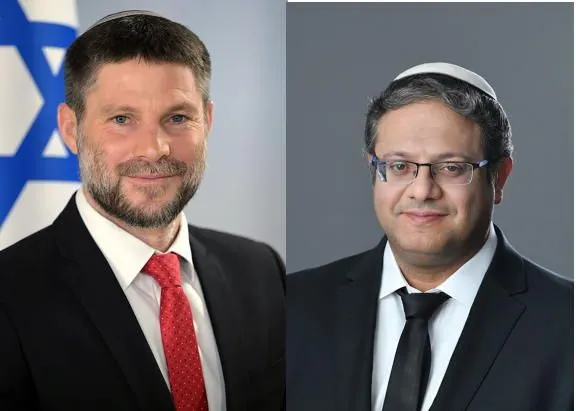 Israel's Two 'KKK' Racist Cabinet Members Attack Netanyahu over Two Trucks of Fuel for Gaza