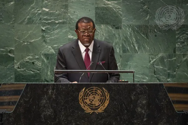 Namibian President Denounces German Support for Israel at ICJ