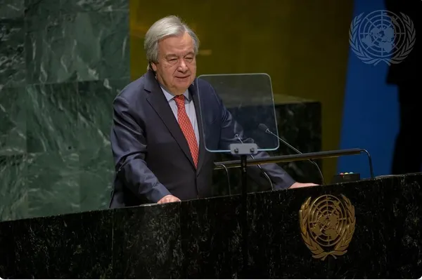 UN Chief Warns Nuclear War Risk at Highest Point in Decades