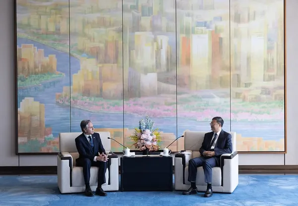 Blinken Demands China Break with Russia or Face U.S. Sanctions; Xi Unmoved