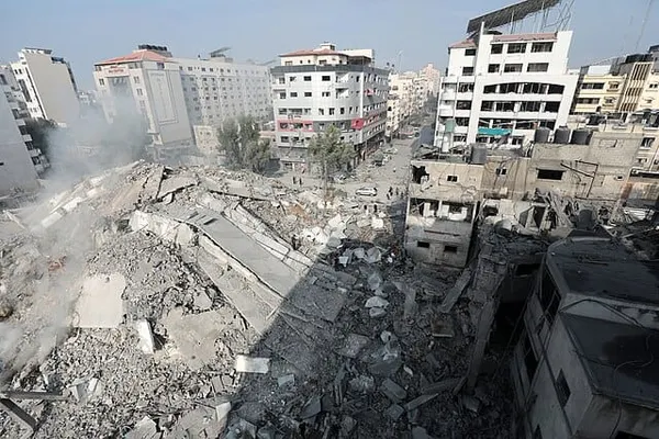 Chinese Researchers Estimate That 60% of Gaza Has Been Destroyed