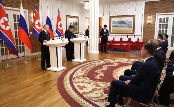Putin Begins His Two-Day North Korean Visit, Signs Partnership Agreement