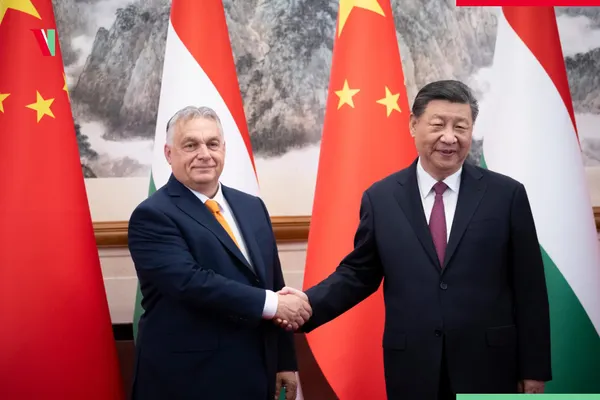Prime Minister Orbán Meets with President Xi in Beijing on Third Leg of His Peace Mission