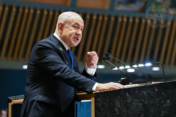 Netanyahu at the UN Promises Larger War in the Southwest Asia