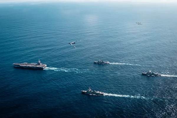 USS Gerald R. Ford Arrives in the Caribbean
