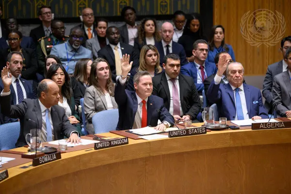 Trump’s ‘Peace Plan’ for Gaza Approved by UN Security Council, with China and Russia Abstaining