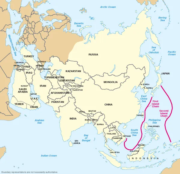 U.S. National Security Strategy Document: Use the First Island Chain To Contain China