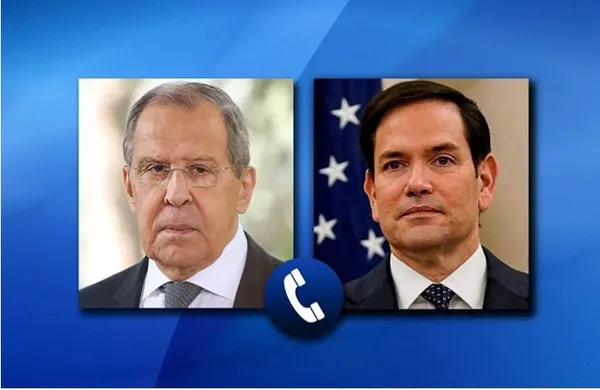 Russian Foreign Minister Lavrov and U.S. Secretary of State Rubio Spoke by Phone Today