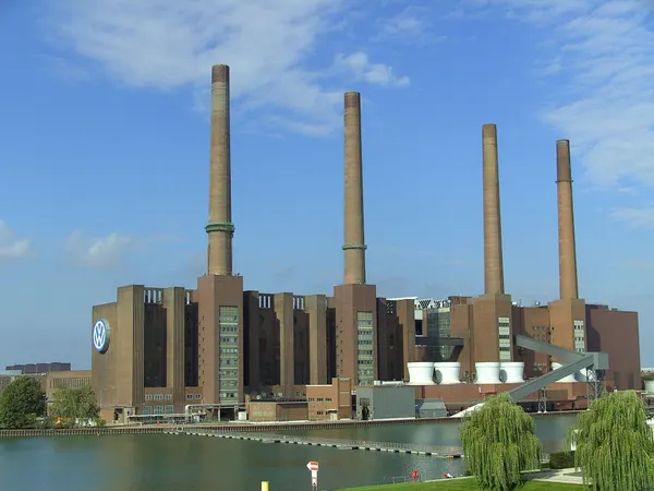 The Volkswagen plant in Wolfsburg, Germany