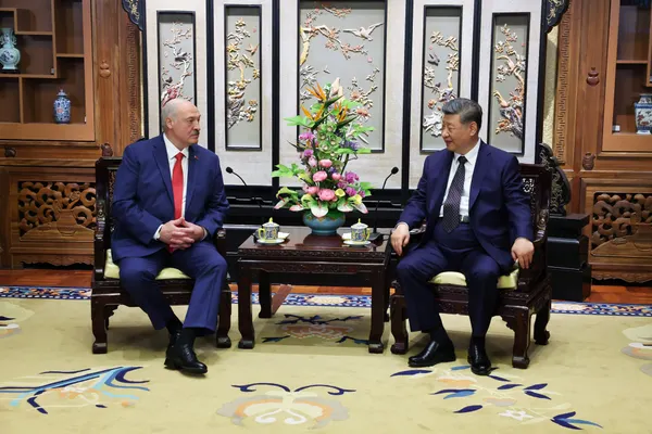 Belarus's Lukashenko Meets China's Xi To Map Out Joint Development