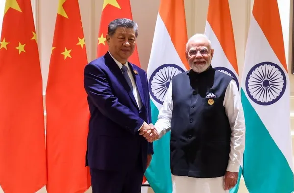 Xi and Modi Meet at the BRICS Summit