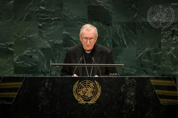 Parolin at UN: Lethal Force 'Must Remain Under Effective, Self-Aware, and Responsible Human Control'