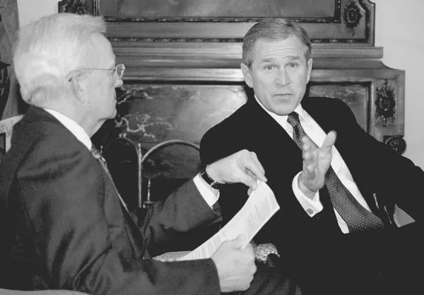 President Bush’s Rearmament Scam: Goebbels in Bush’s Bunker