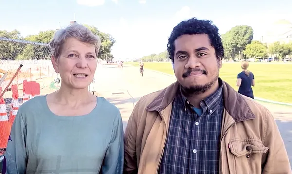 Independent LaRouche Candidates Diane Sare and Jose Vega