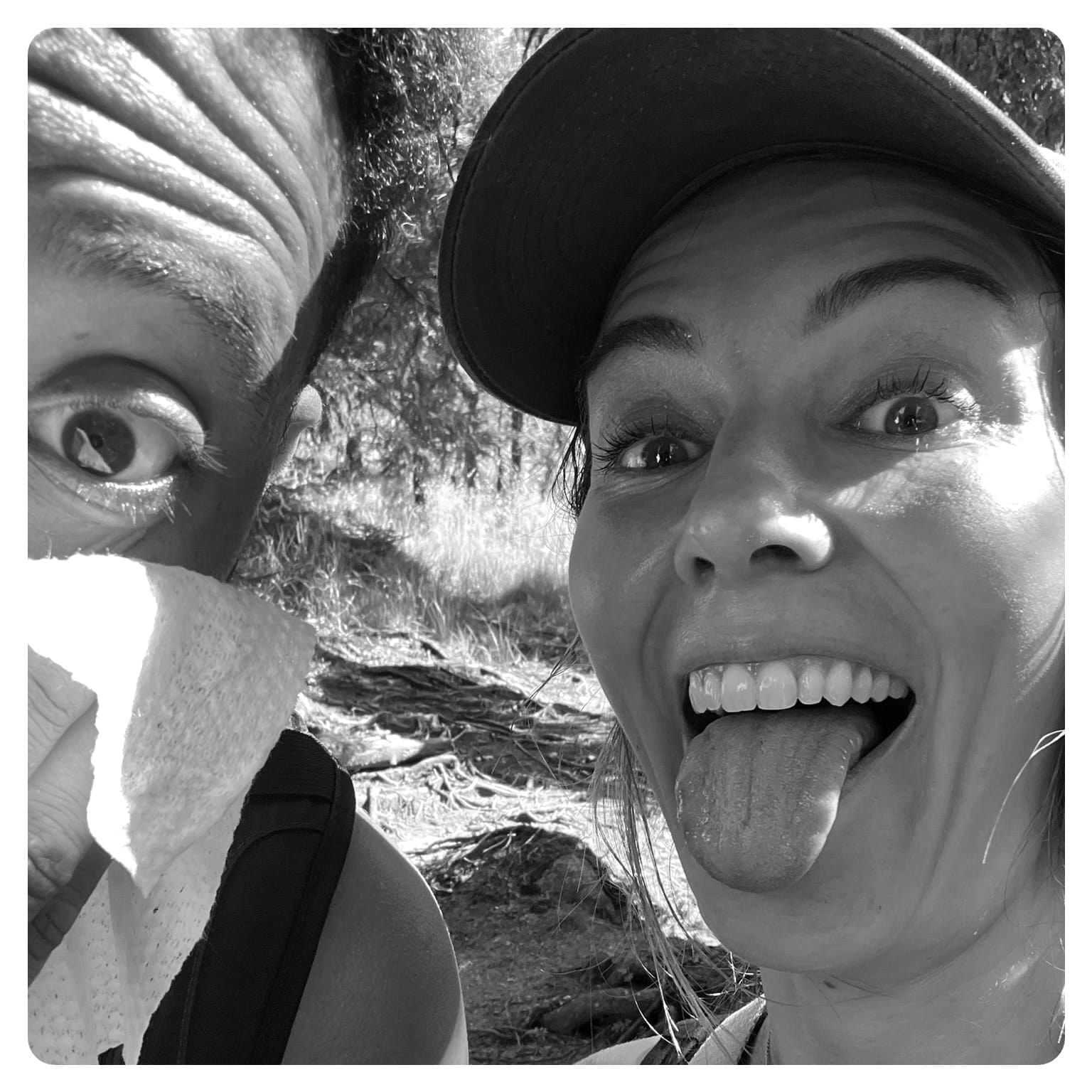 van life vanlavita woman in black and white filter