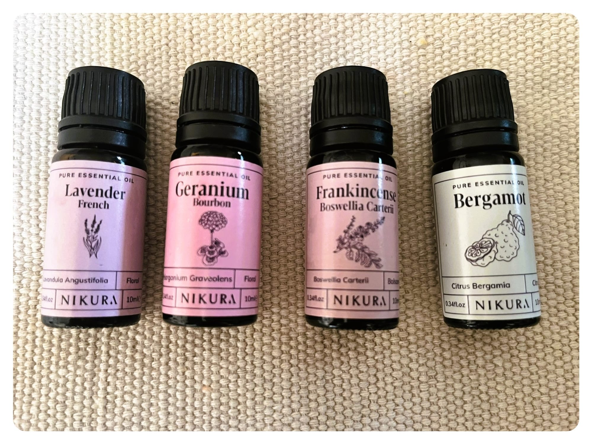 van life vanlavita essential oil bottles