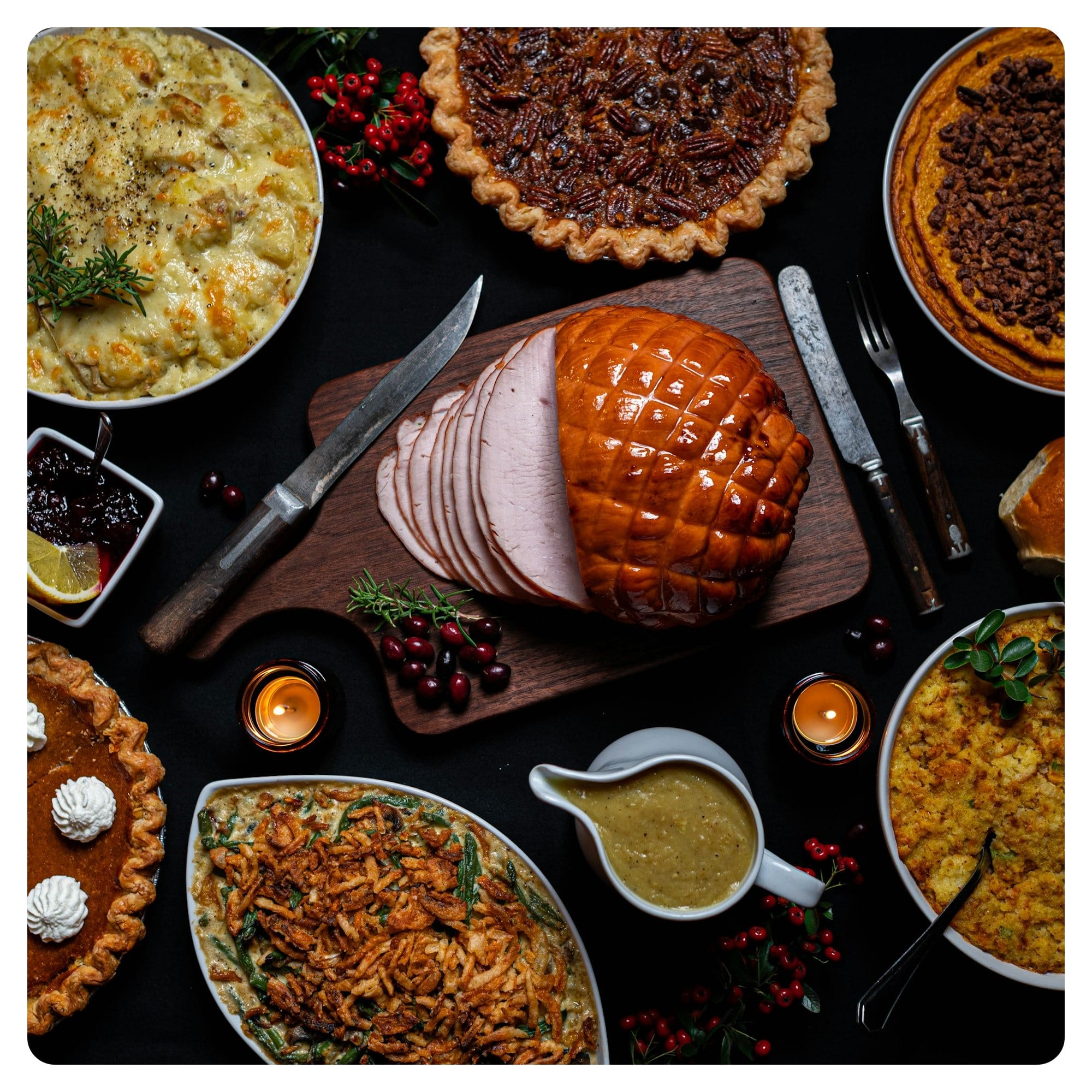 christmas feast food