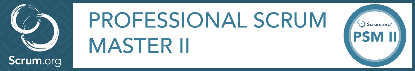 Training - Professional Scrum Master II