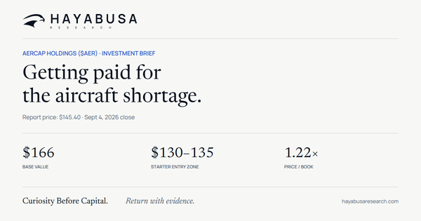 AerCap Holdings ($AER): Getting Paid for the Aircraft Shortage