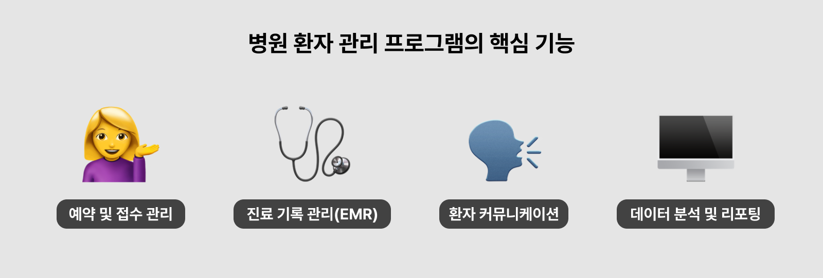 병원-환자-관리-프로그램-핵심기능
