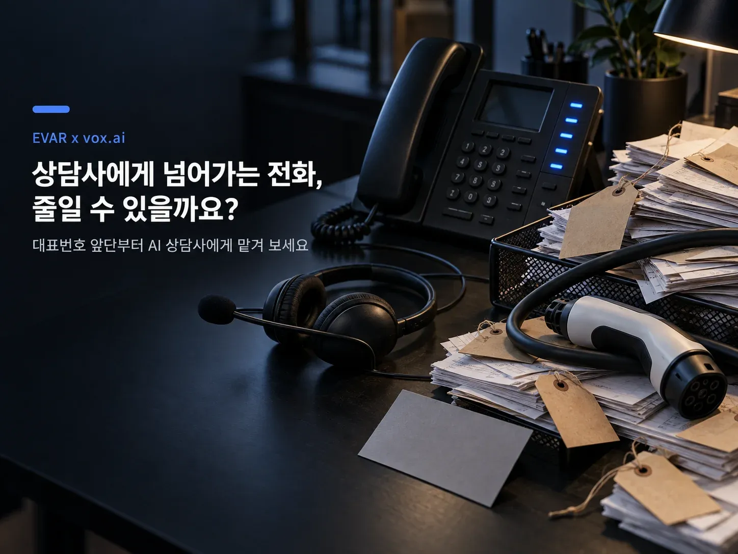 상담사에게 넘어가는 전화가 줄지 않고 있나요?