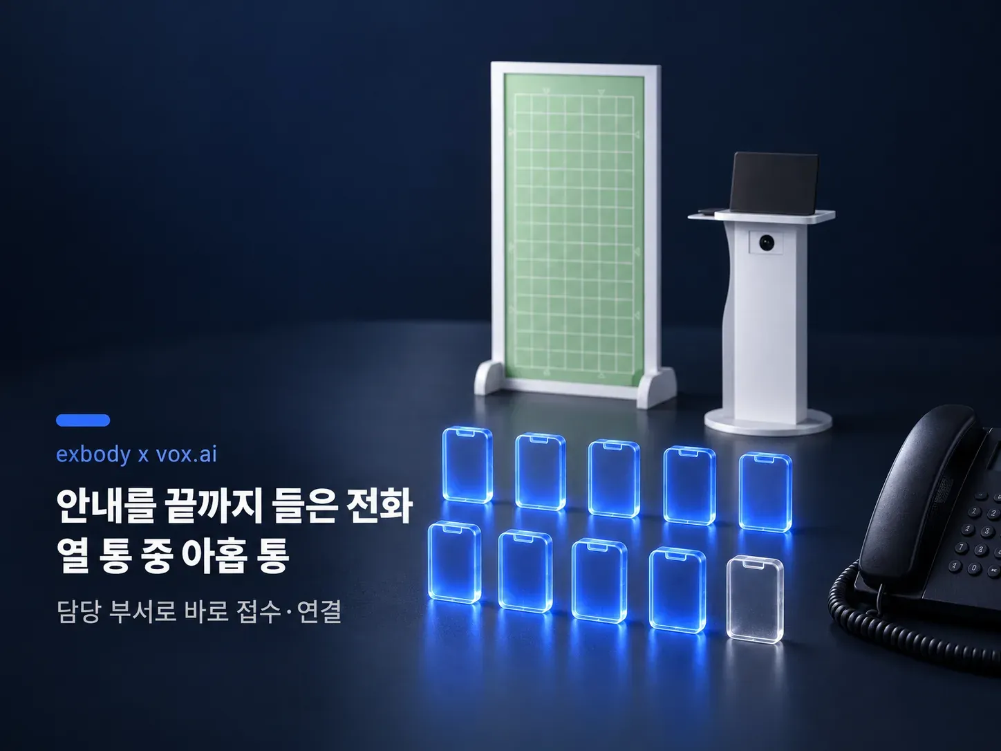 운영 기간별 메뉴 안내를 끝까지 들은 전화 중 담당 부서로 접수·연결된 비율