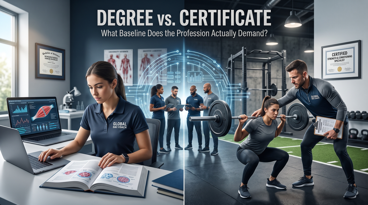Degree vs. Certificate: What Baseline Does the Profession Actually Demand?