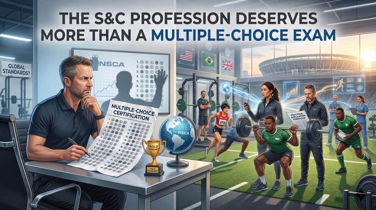 The S&C Profession Deserves More Than a Multiple-Choice Exam: Challenging Legacy Dogma
