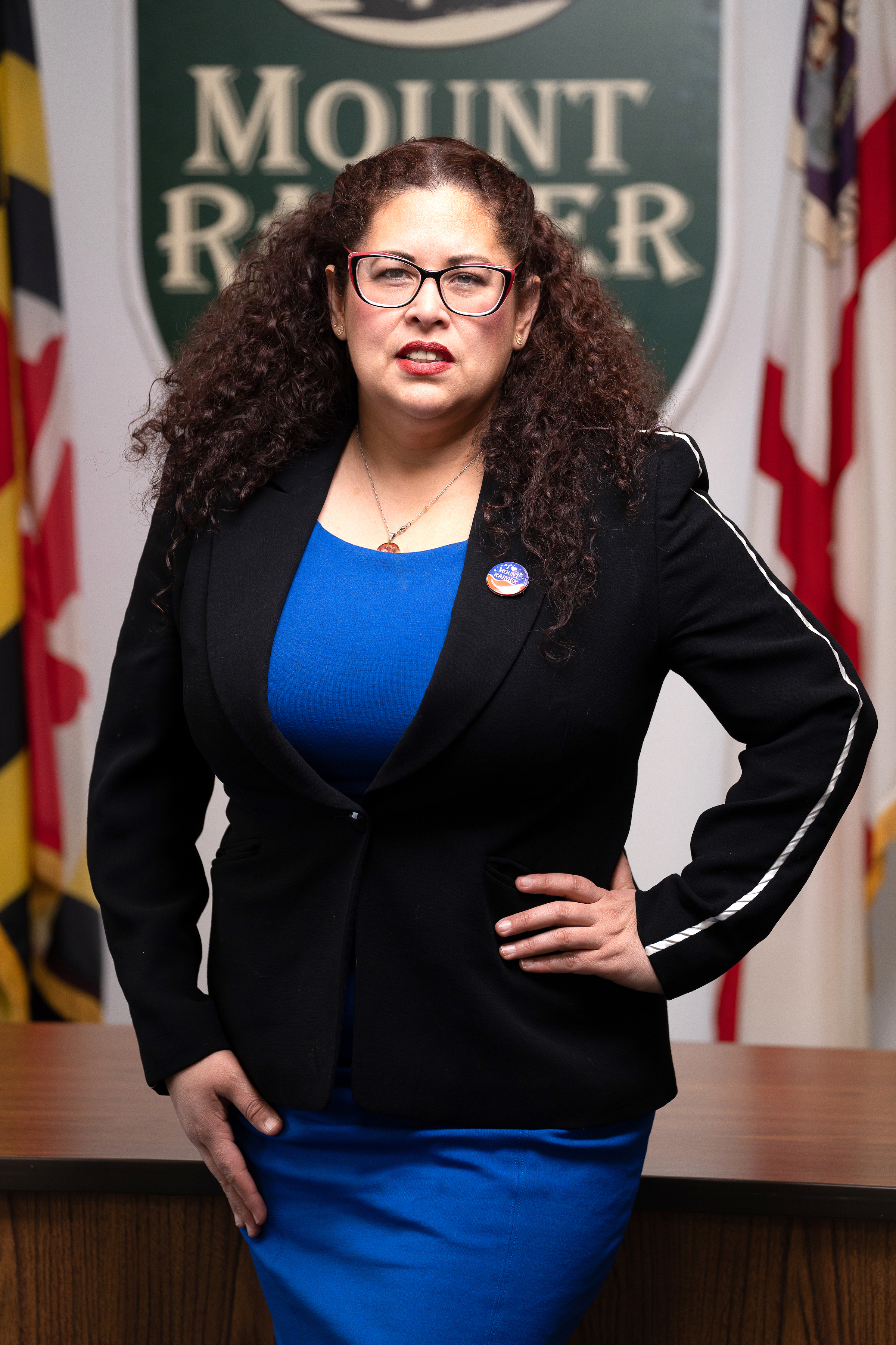 Primera alcaldesa latina de Mount Rainier MD Celina Benítez