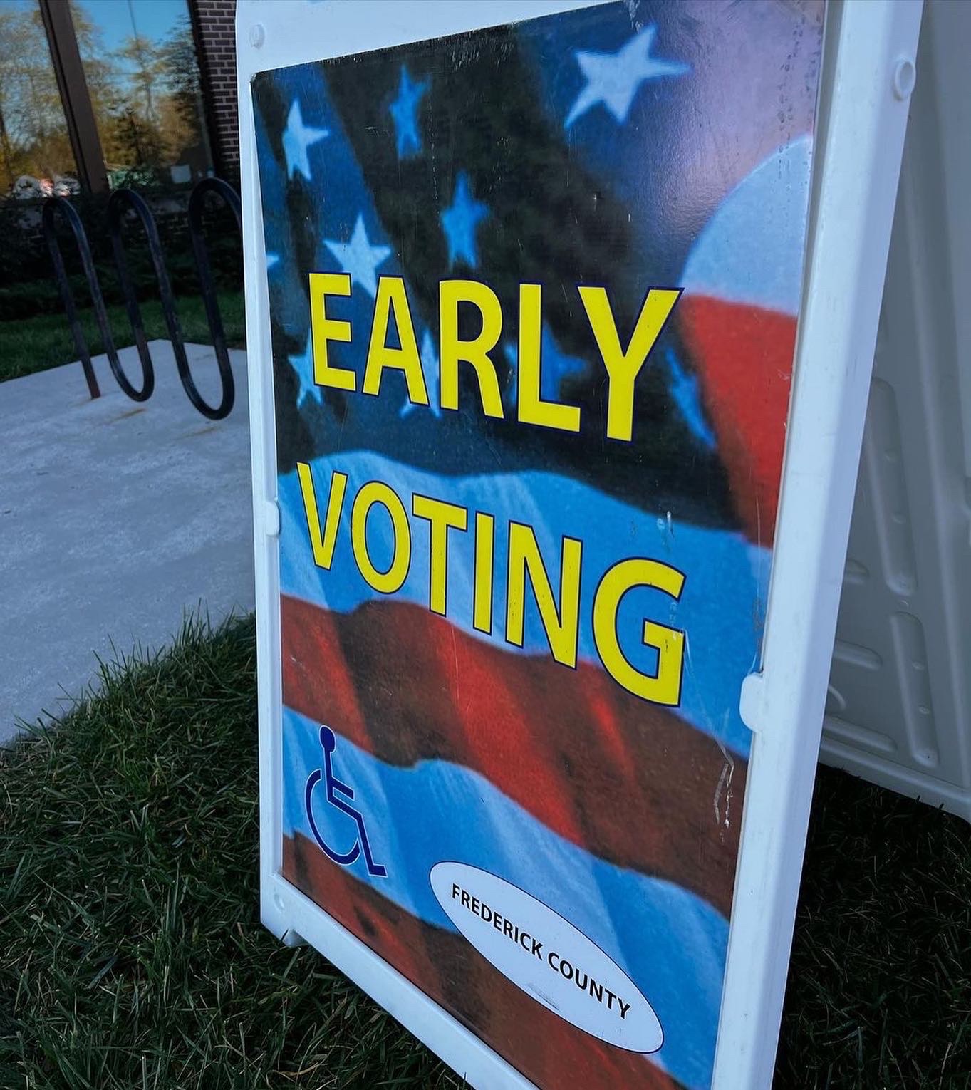 Desde el 22 de septiembre hasta el sábado 4 de noviembre se puede votar anticipadamente en Virginia. Foto: Milagros Meléndez para El Tiempo Latino 