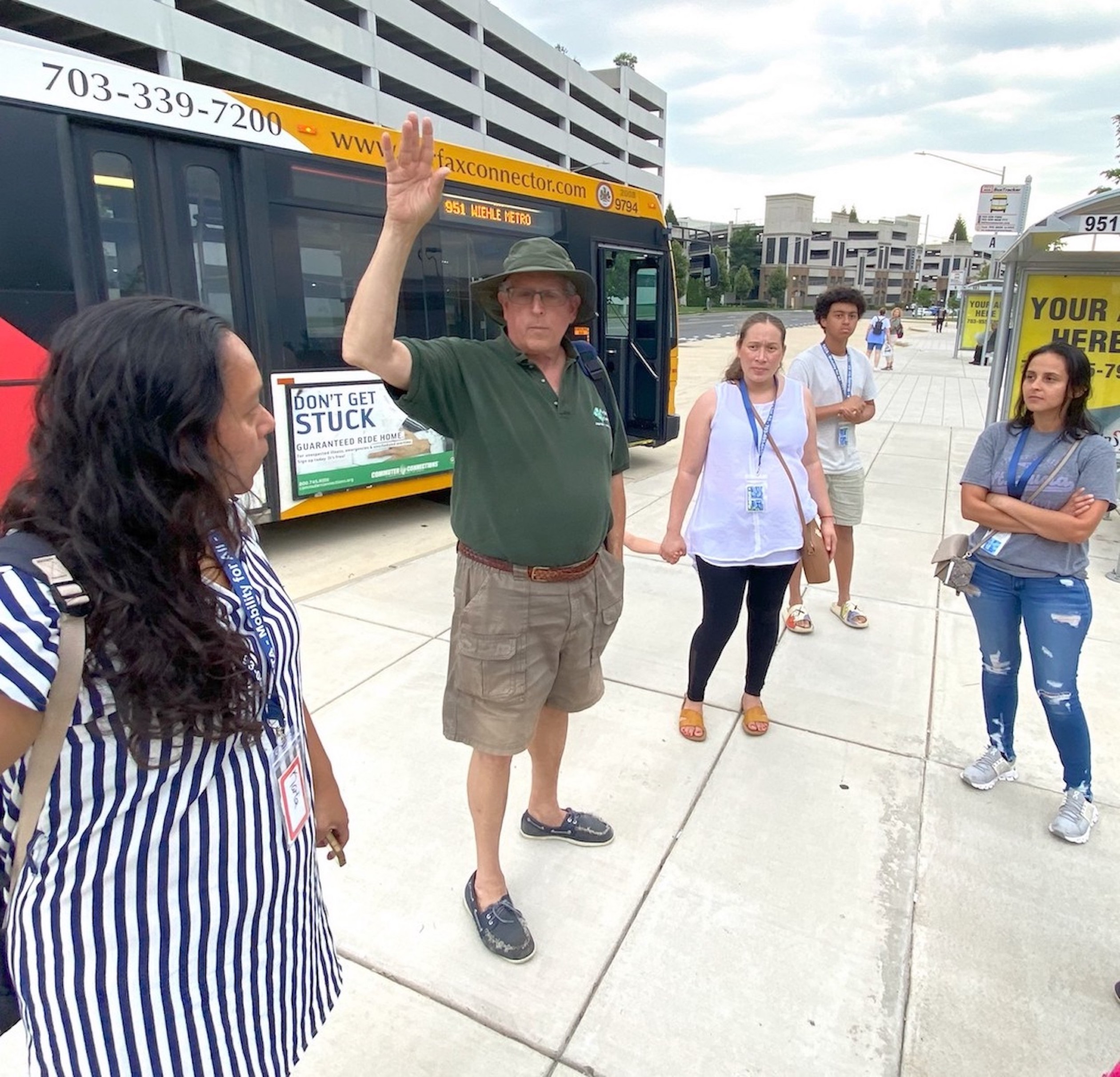 Enseñan a usar transporte público