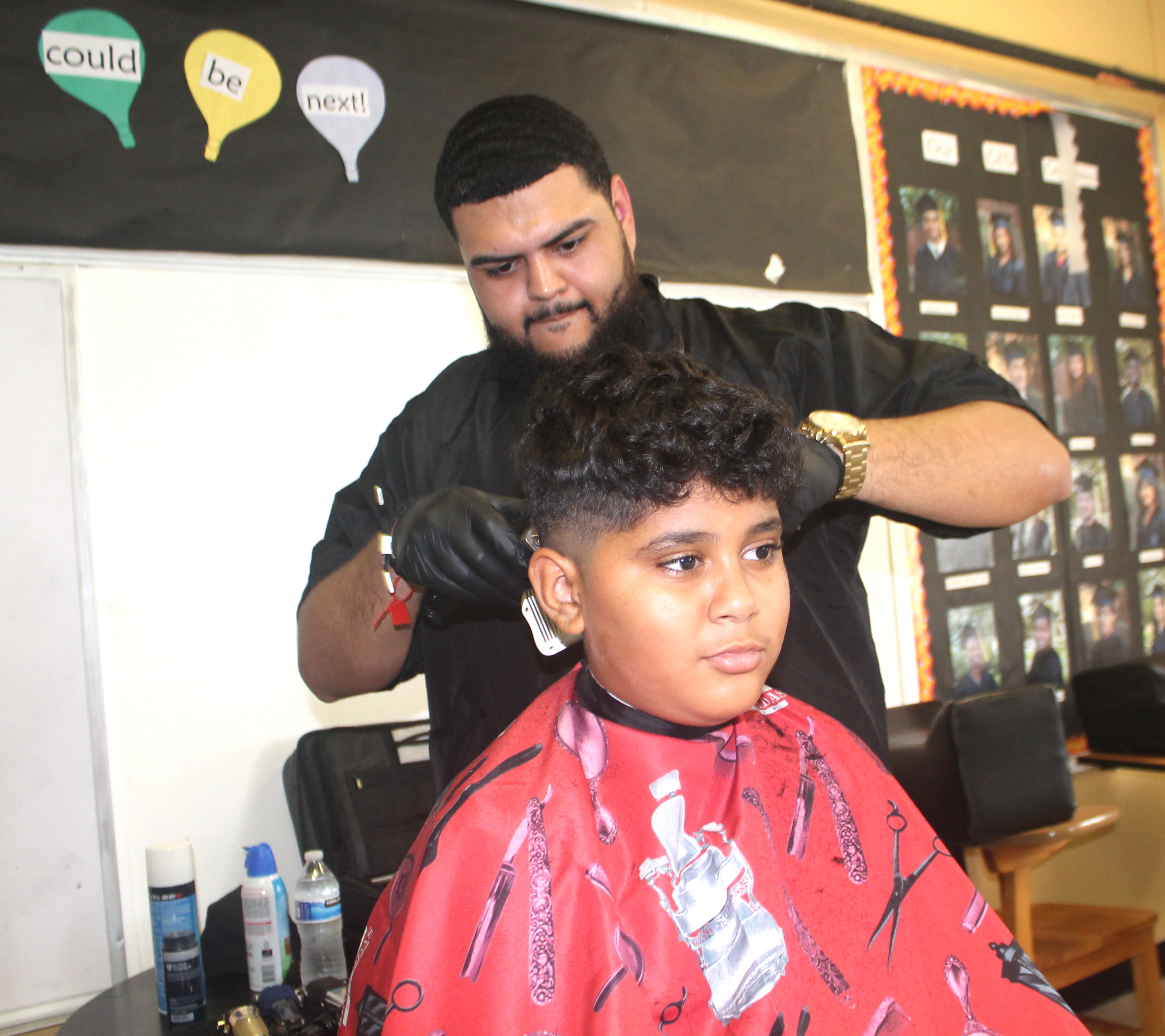 corte de cabello niño