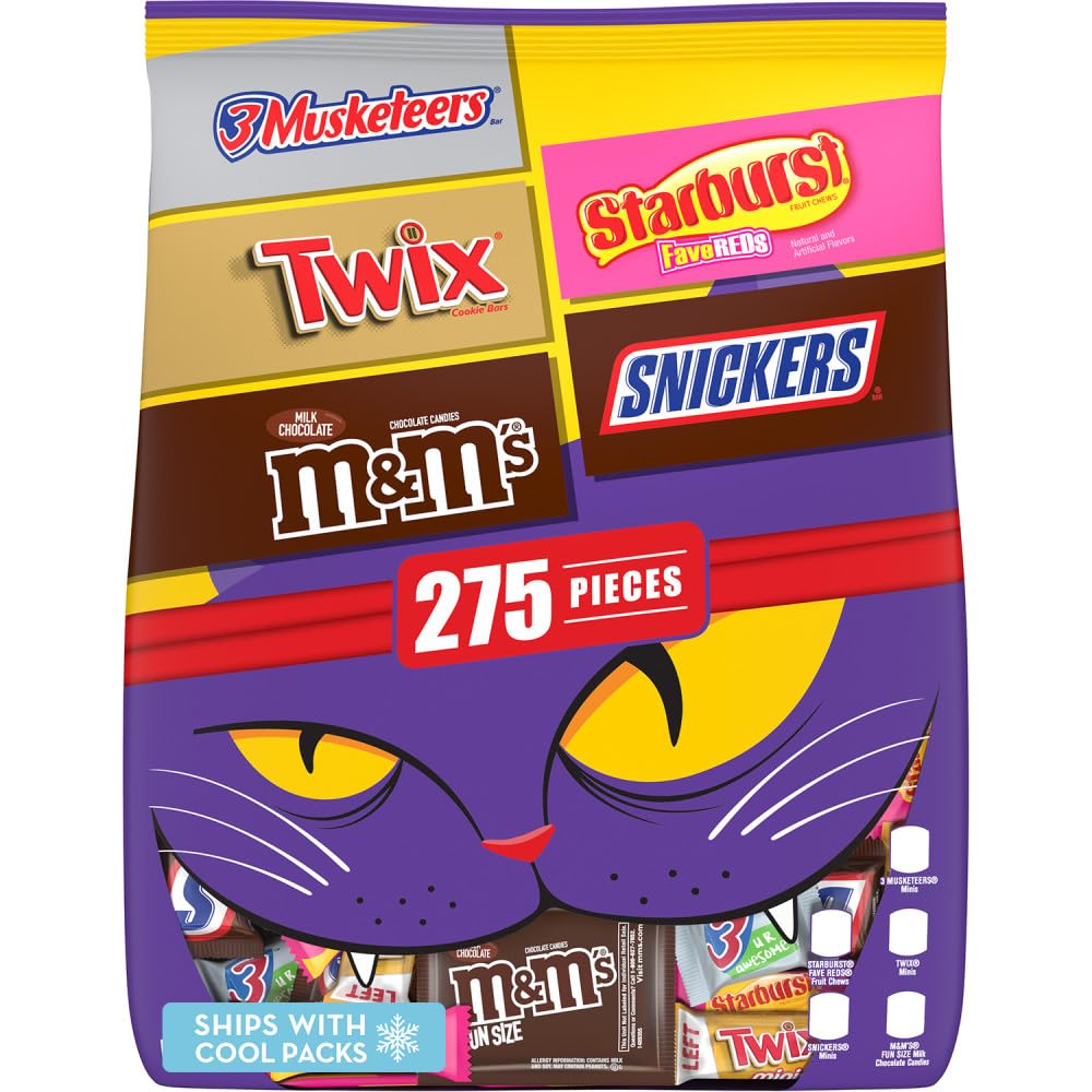 275 barras de chocolates