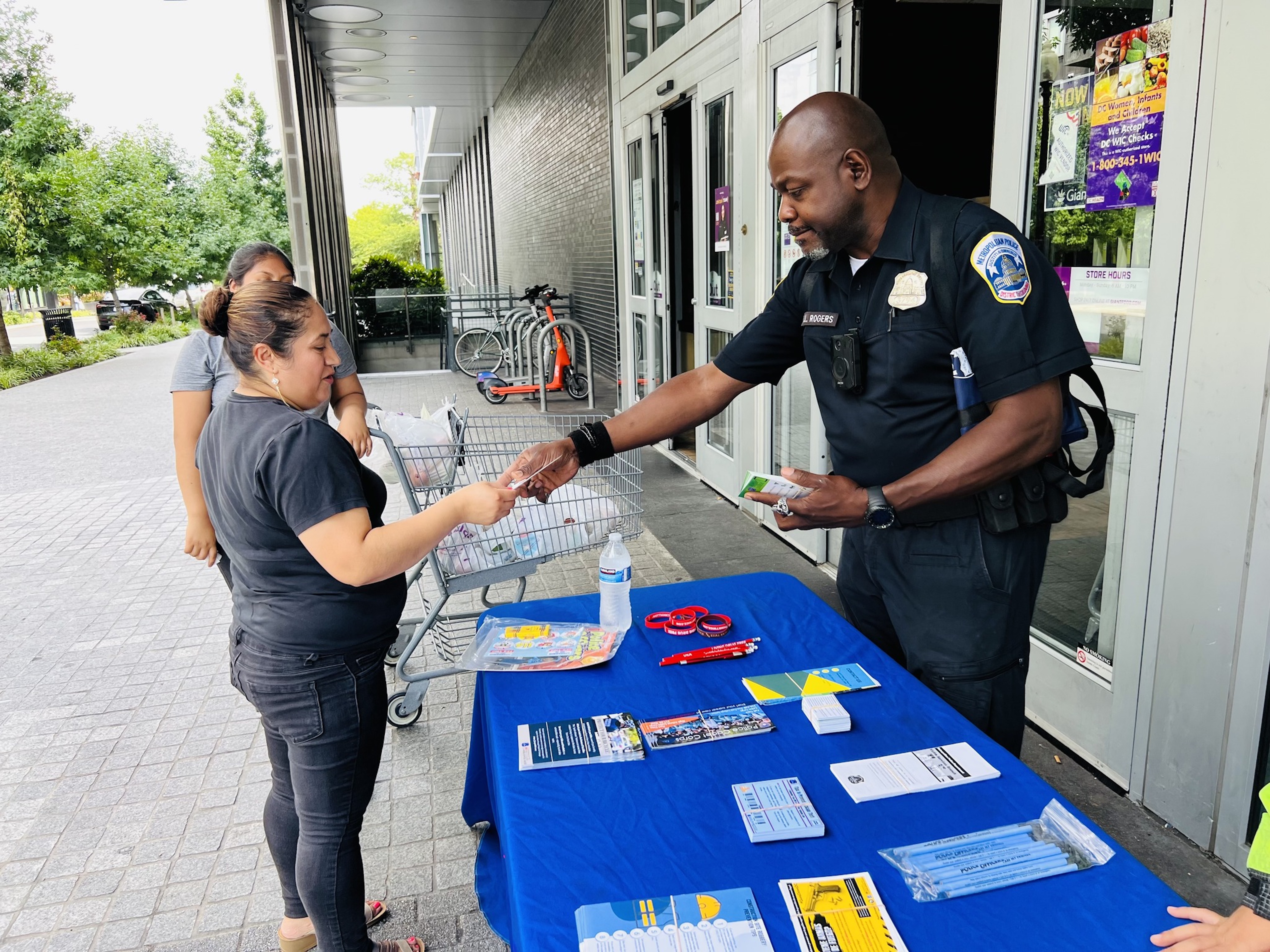 Incentivos para unirse a la policía.