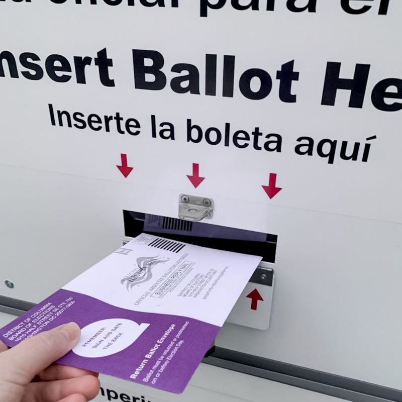 Votar en Washington DC