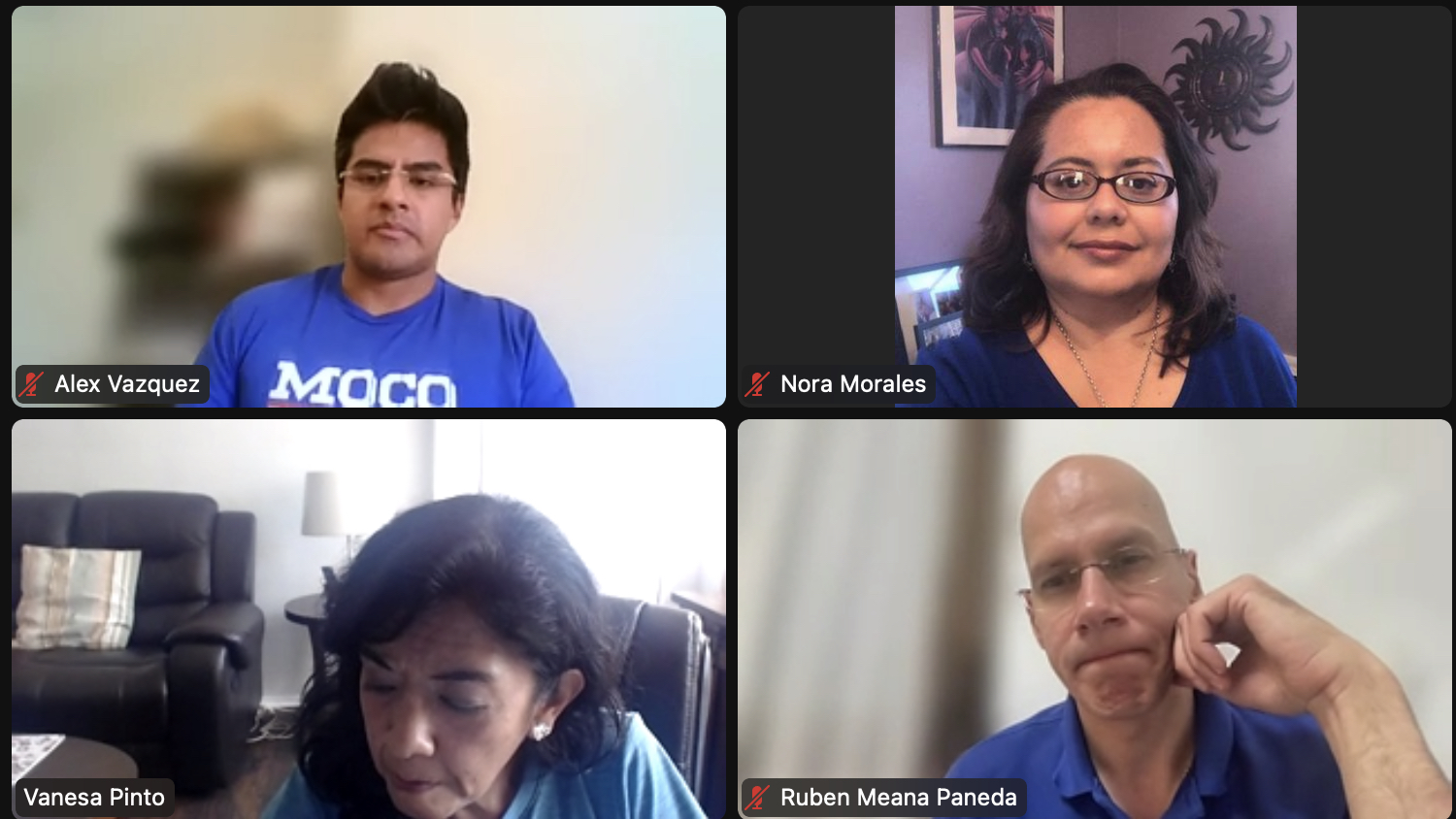 Hispanos del grupo anti-odio Montgomery