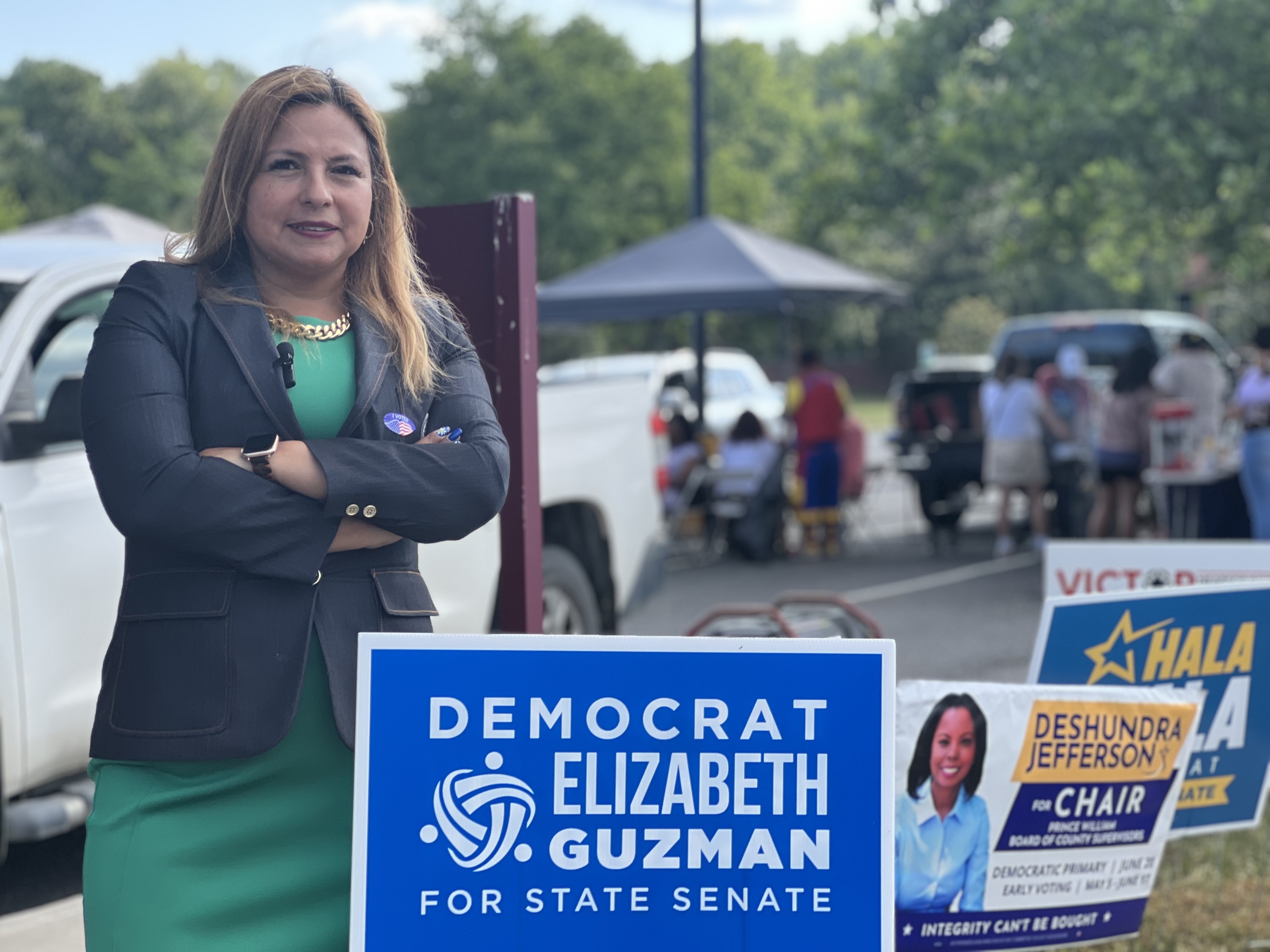 La delegada estatal Elizabeth Guzmán dejará su puesto en enero. En las primarias se lanzó para el Senado y perdió. Foto: Milagros Meléndez para El Tiempo Latino 