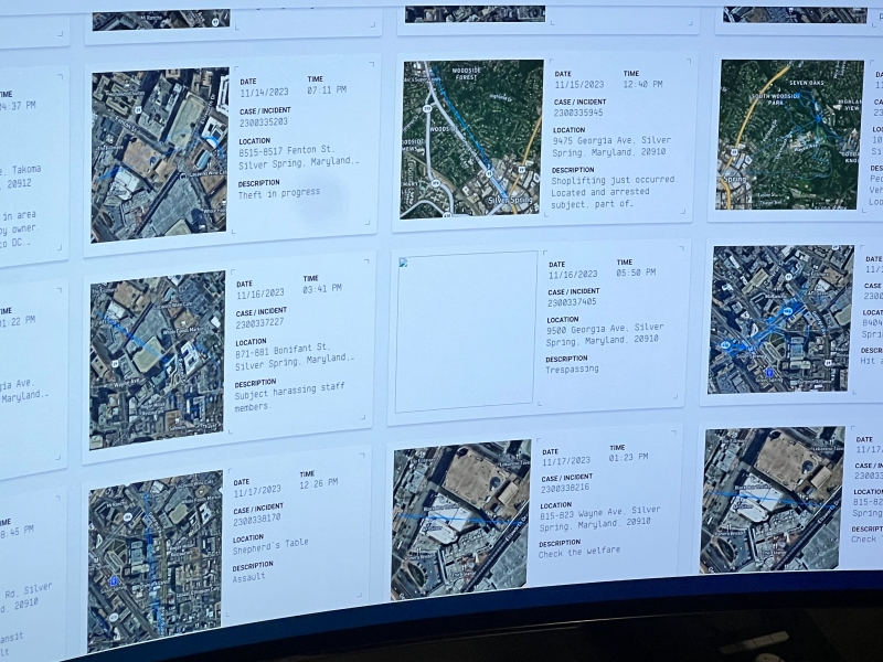 El programa incluye  un sitio web donde el público puede ver información diaria sobre la actividad de los drones. | Foto: Milagros Meléndez para El Tiempo Latino