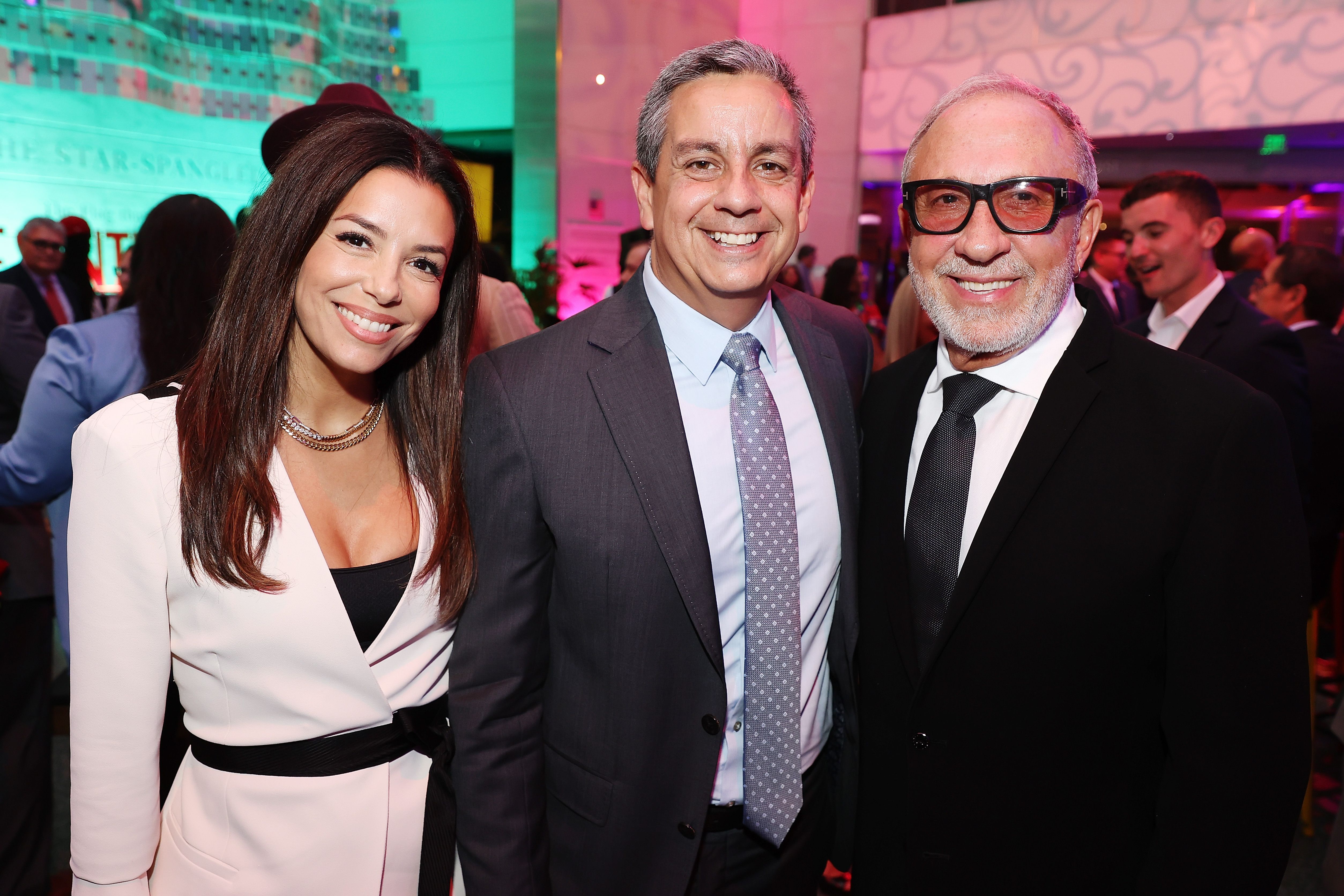 Emilio Stefan y Eva Longoria