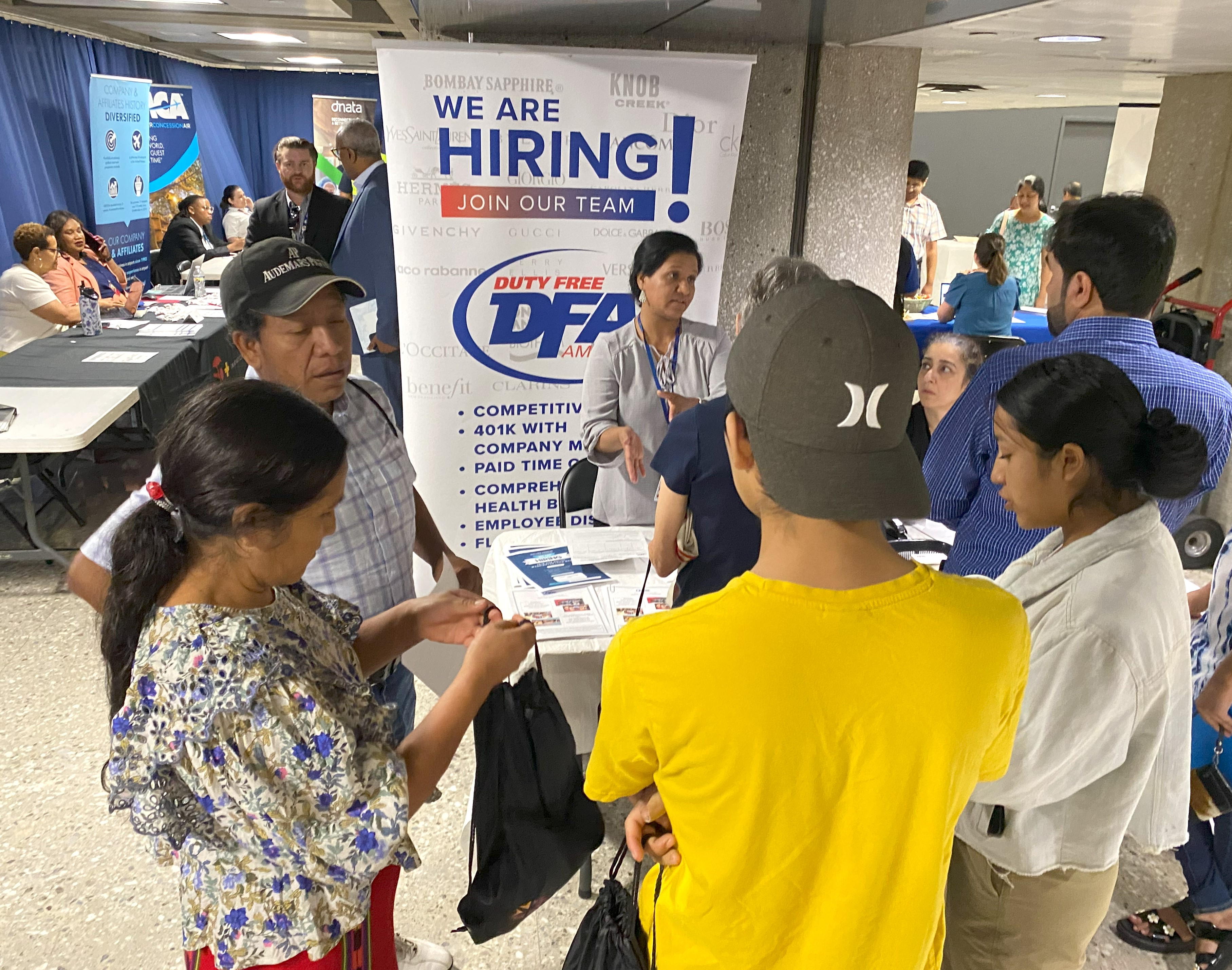 Feria empleo aeropuerto Dulles